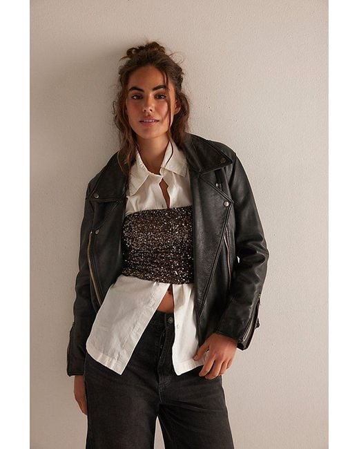 Intimately By Free People Black Leading The Way Tube Top By