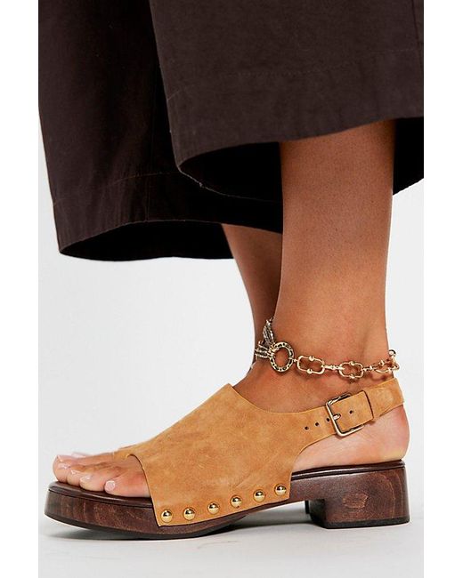 Jeffrey Campbell Black Piper Clogs By