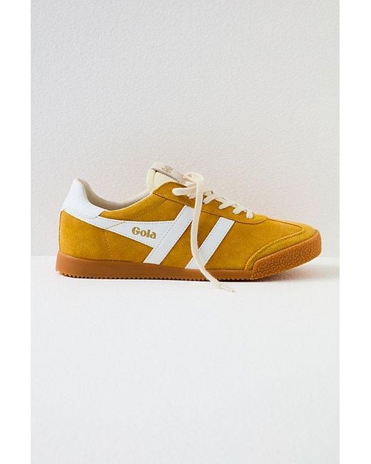 Gola Gray Elan Suede Sneakers