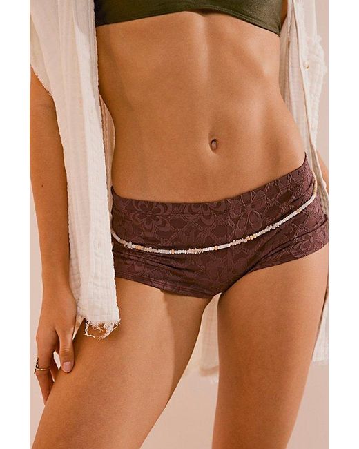Free People Brown Rhodes Belly Chain