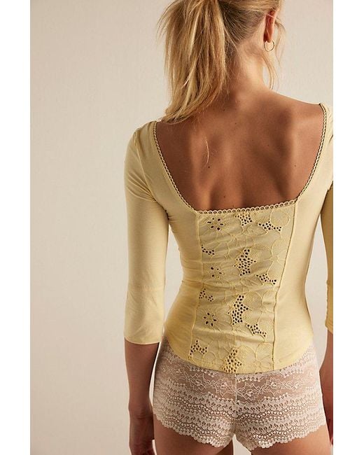 Intimately By Free People Natural Ever Afternoon Layering Top By