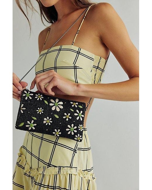 Mary Frances Multicolor Beaded Crossbody Phone Bag