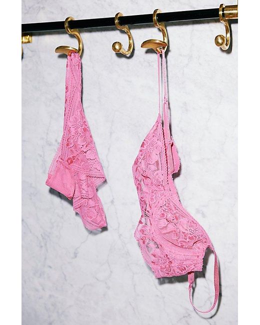 Free People Pink Sorento Bikini Undies