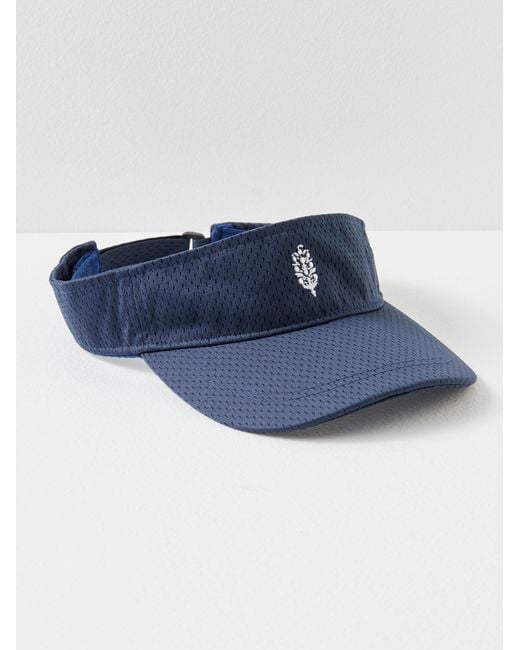 Free People Movement Good Sport Logo Visor in Navy (Blue) Lyst