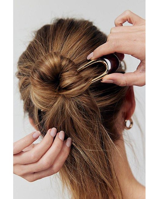 Free People Multicolor Suki Plated Hair Pin