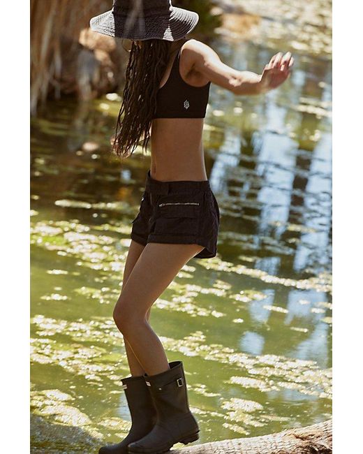 Fp Movement Black In The Lead Shorts