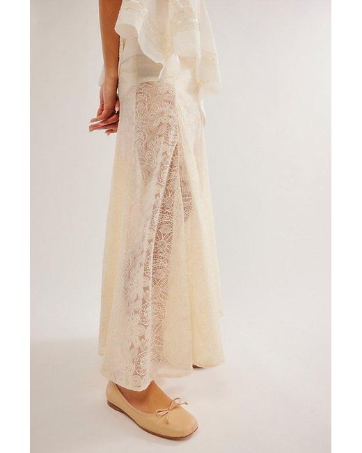 Free People Natural Beat Of The Moment Maxi Skirt