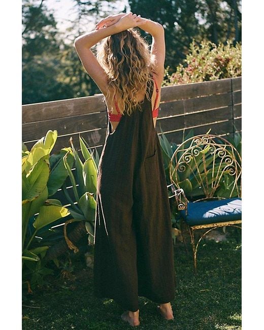 free-est Green Sundrenched Dungarees