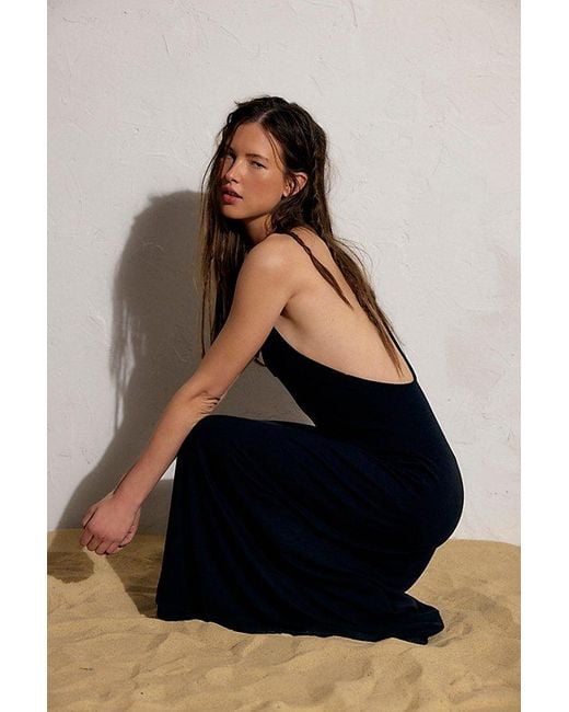free-est Black Good Feels Spice It Up Midi Dress By