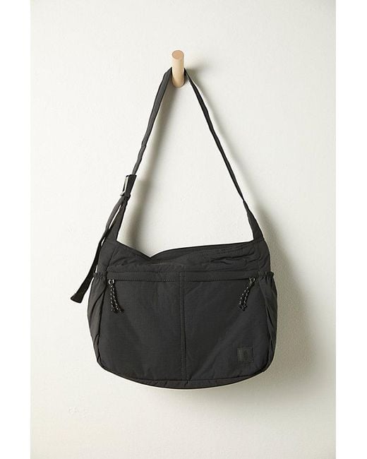 Free People Blue Checkmate Sling Bag
