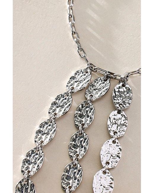 Free People Natural Zinnia Pendant Necklace