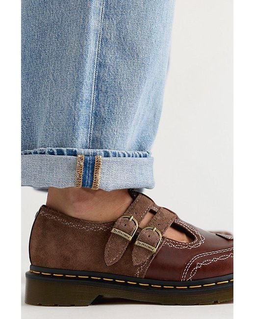 Dr. Martens Blue 8065 Desert Rodeo Mary Janes