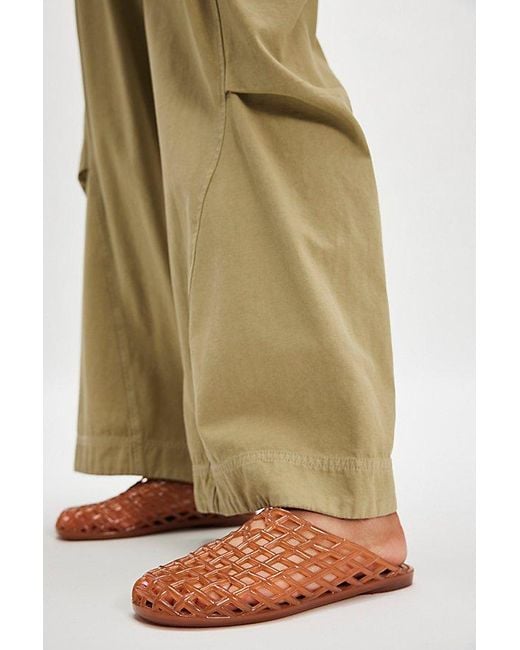 Jeffrey Campbell Natural Sea Glass Jelly Mules By