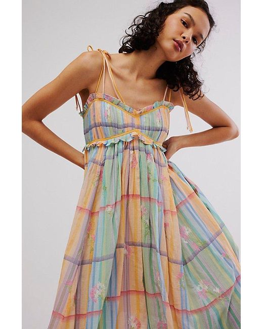 Free People Multicolor Willow Maxi Dress