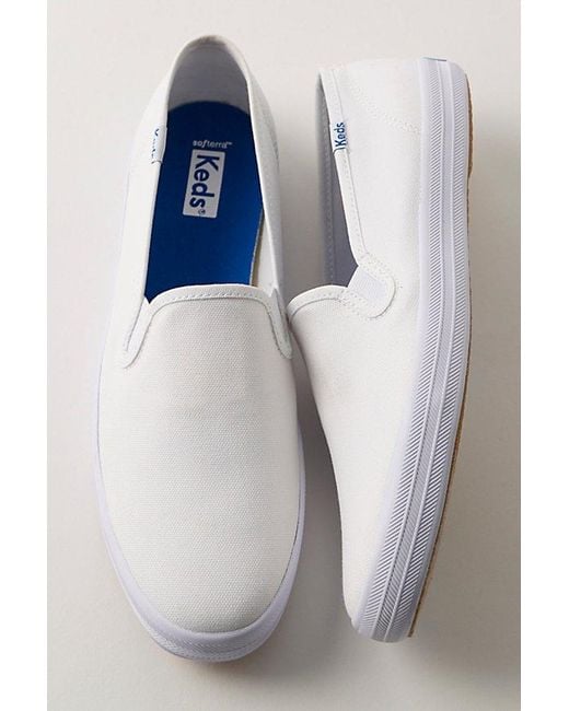 Keds Blue Champion Canvas Slip-Ons