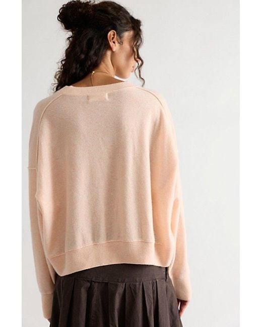 Free People Black Solstice Cashmere Pullover