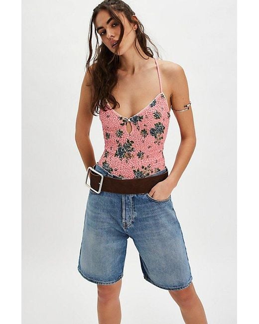 Free People Pink Seaside Rose Set