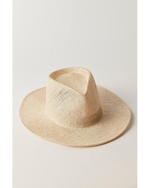 Free People Natural The Oasis Straw Cowboy Hat
