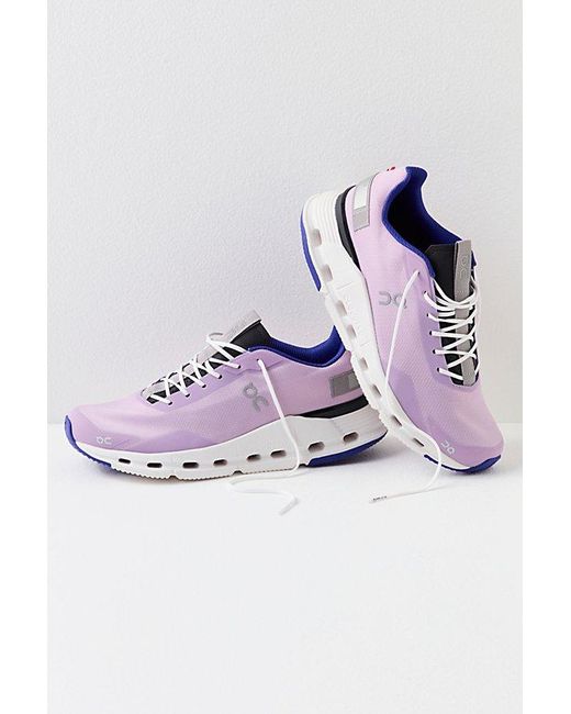 Free People Purple On Running Cloudnova Form Sneakers