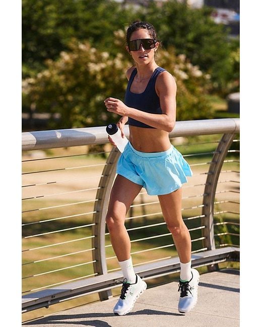 Fp Movement Blue Strong Start Run Shorts