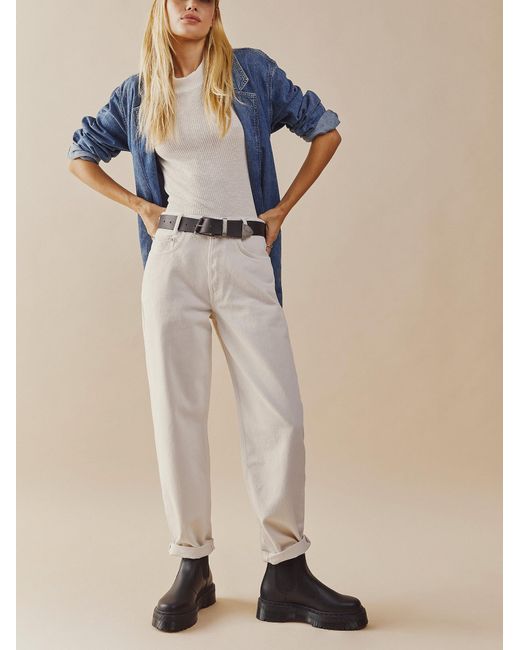 agolde tapered baggy