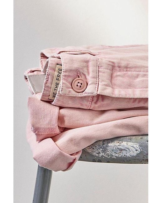 Free People Brown Lay Down Chino Trousers