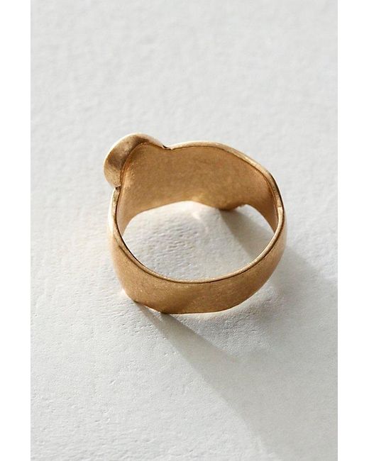 Free People Brown Overdrive Ring