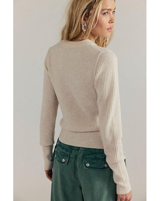 Free People Natural Ever After Knit Pullover