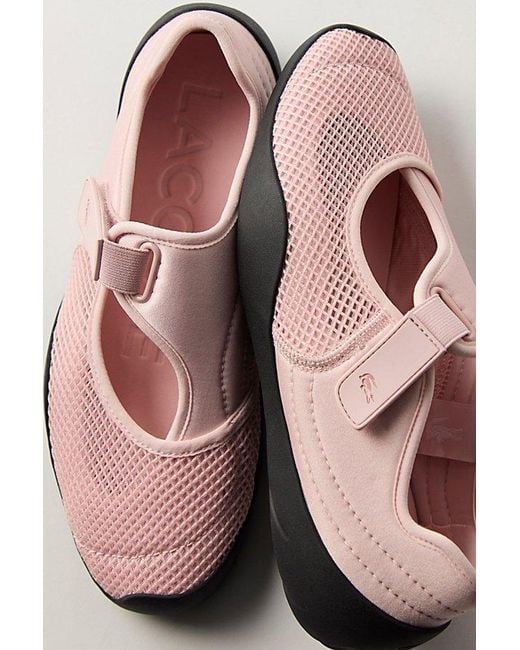 Lacoste Pink Low Mystere Sneakers