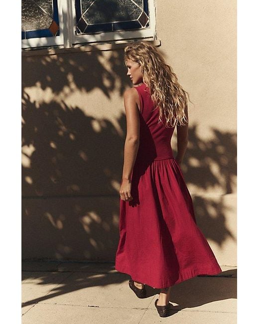 free-est Multicolor Pepita Midi Dress By