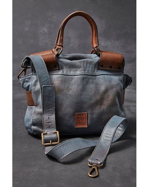 Free People Gray We The Free Belted Mini Tote