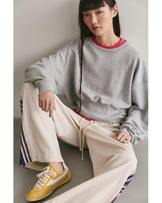 Free People Gray All Day Pullover