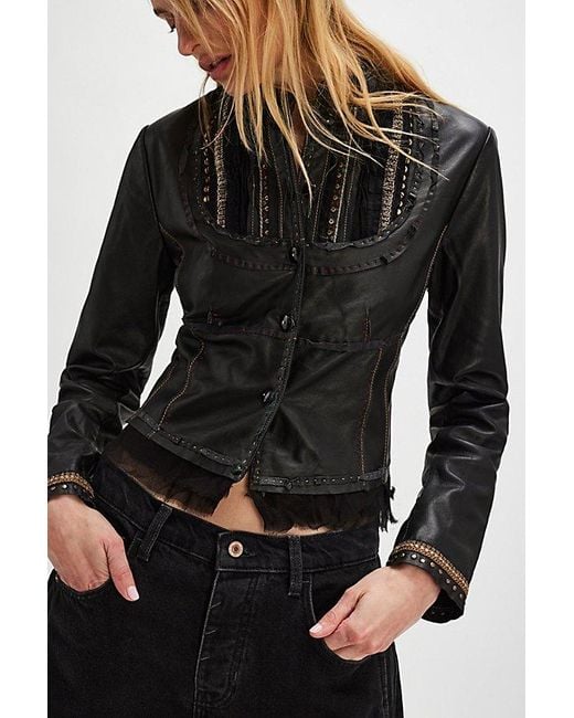 Nigel Preston Black Gypsy Corset Jacket