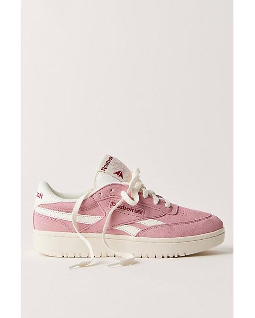 Reebok Pink Club C Double Trainers Shoe