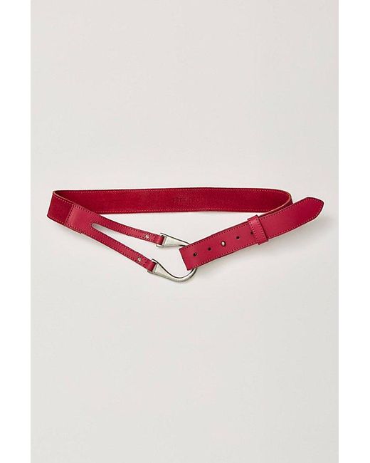 Free People Red Rising Sun Hip Belt