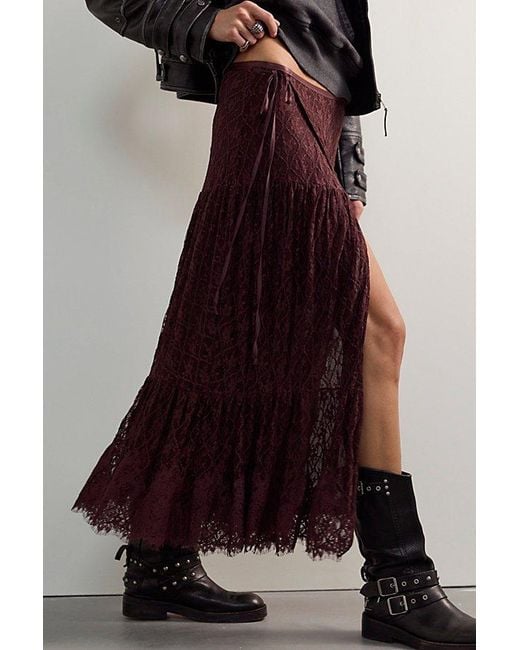 Intimately By Free People Multicolor That's A Wrap Maxi Slip Skirt By