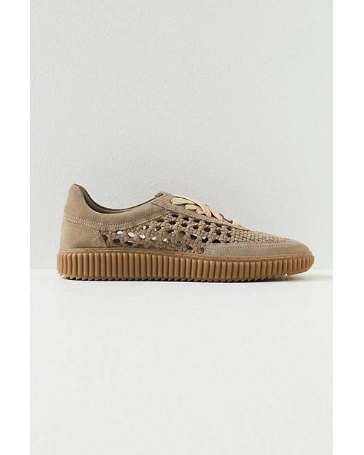 Free People Natural Wimberly Woven Sneakers