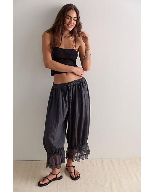 Intimately By Free People Black Bedhead And Boudoir Cami
