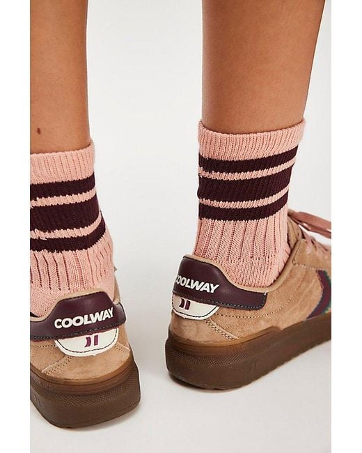 Coolway Brown Kiro Sneakers