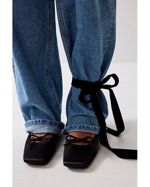 Jeffrey Campbell Blue Lover Girl Ballet Heels