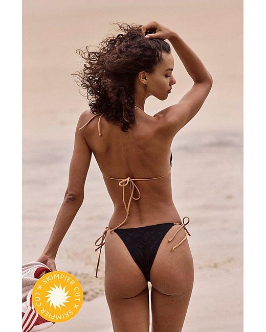 free-est Brown Michelle Bikini Top