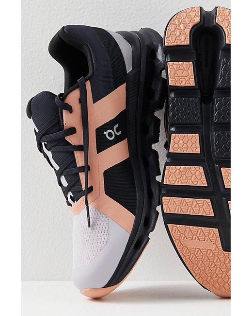On Shoes Black Cloudrunner Waterproof Sneakers