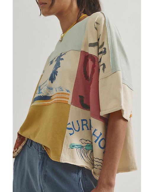 Free People Multicolor Rock The Boat Tee By