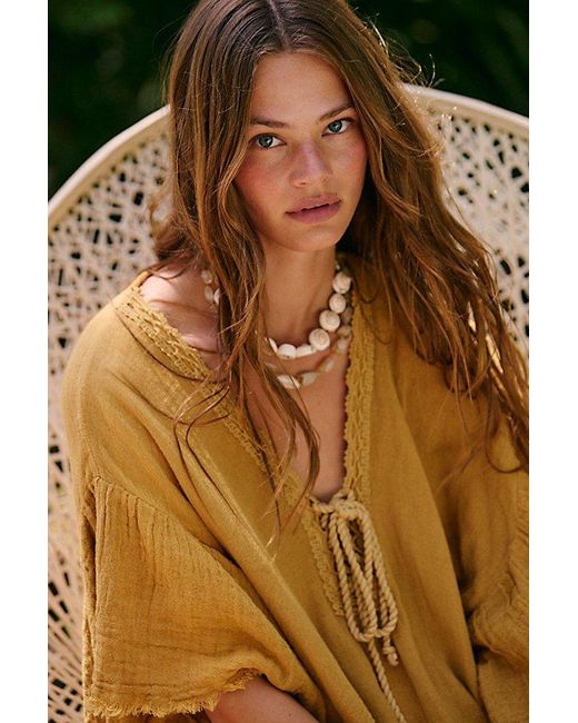 Jen's Pirate Booty Green Mariposa Kaftan