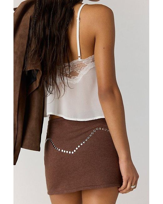 Urban Outfitters Brown Moonshine Skirt