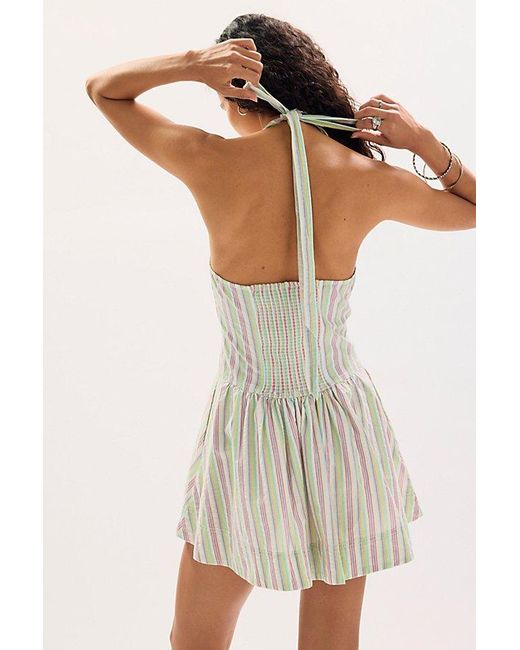 Free People Multicolor Clean Break Mini Dress