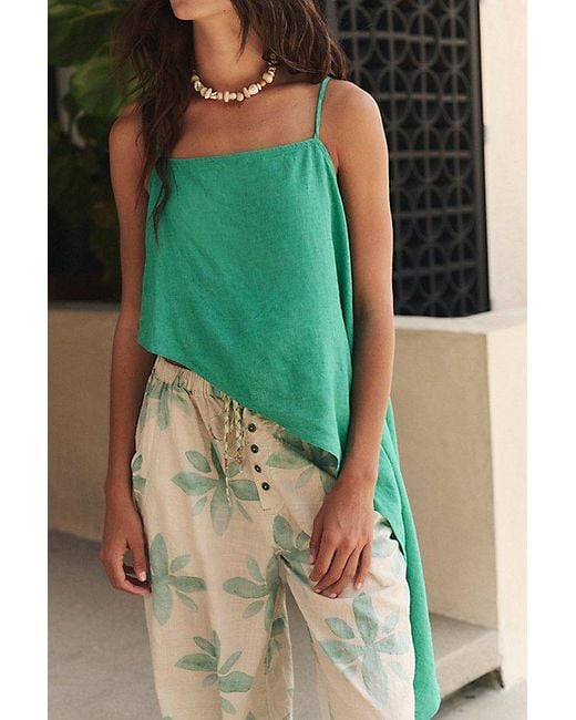 free-est Green Delia Top By