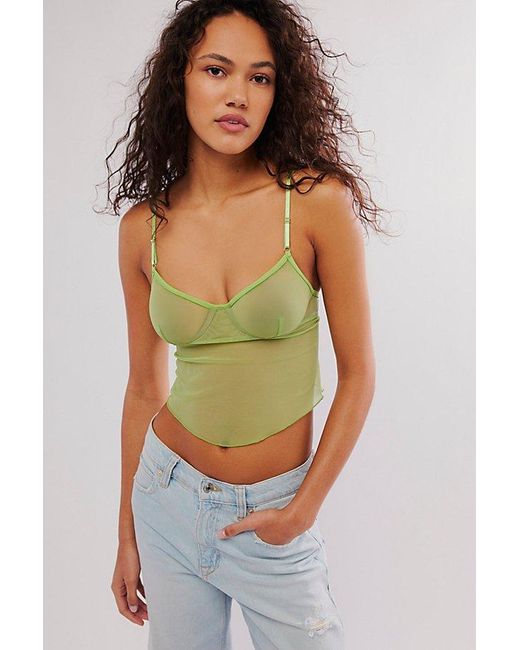 Only Hearts Green Whisper Corset Cami