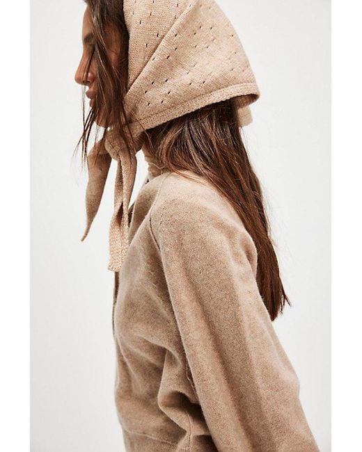 Free People Natural Essential Triangle Scarf