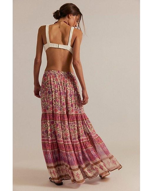 Spell Multicolor Elysian Maxi Skirt